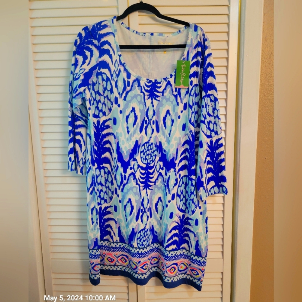 NWT Lilly Pulitzer Beacon Dress - Tropi Call Me XL